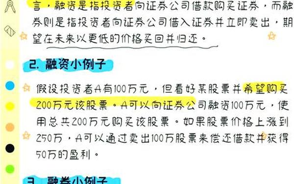 融资融券交易-融资融券大白话解释